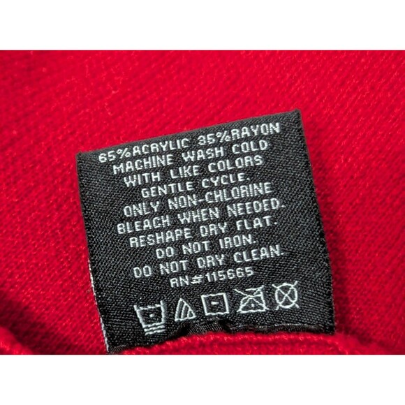 Bioworld Ugly Christmas Sweater UP TO SNOW GOOD Mens 3XLT Red White Fair Isle - Picture 7 of 7